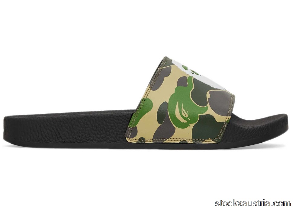 A Bathing Ape ABC Camo Slide Green 1I30-191-001 GRN AT