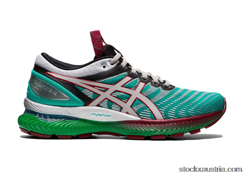 ASICS FN1-S Gel-Nimbus 22 Developed by Kiko Teal Red (W) AT