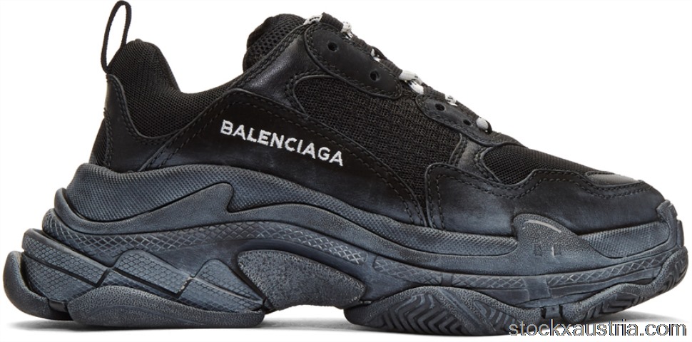 Balenciaga Triple S Triple Black (W) 172342F128017 AT