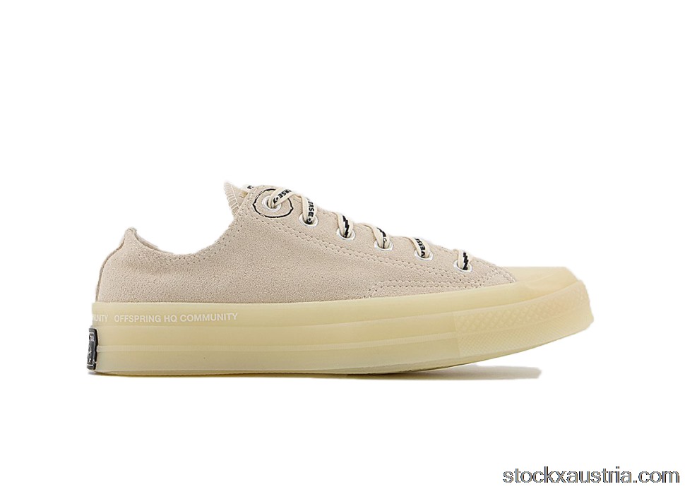 Converse Chuck Taylor All-Star 70 Ox Offspring Community Natural Ivory AT