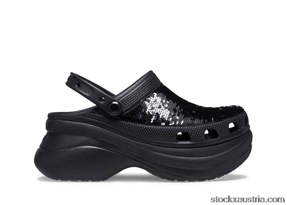 Crocs Classic Bae Clog Sequin Black AT