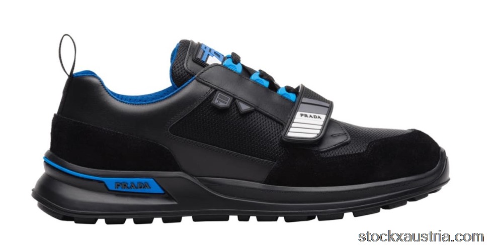 Prada Mechano Leather Black Blue 2EG266_3V71_F0D8J AT