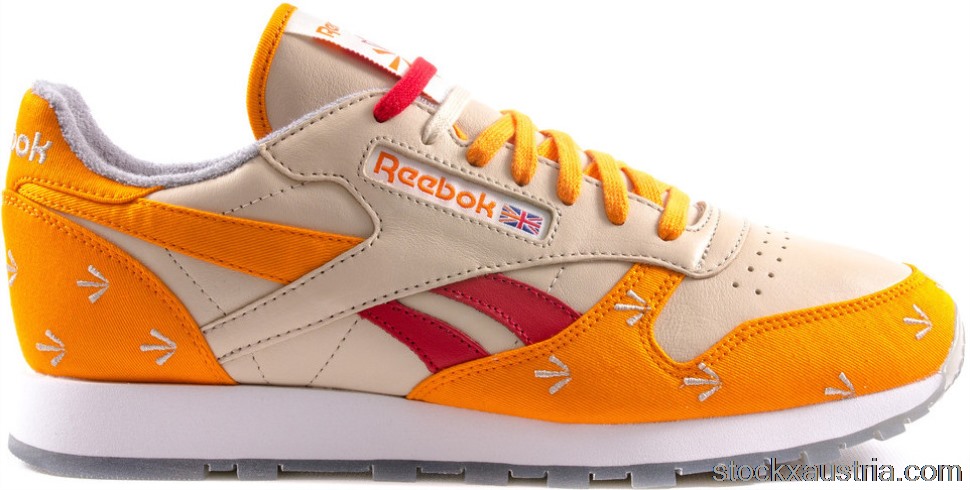 Reebok Classic Leather 30th Anniversary Gary Warnett Bone Orange V59333 AT