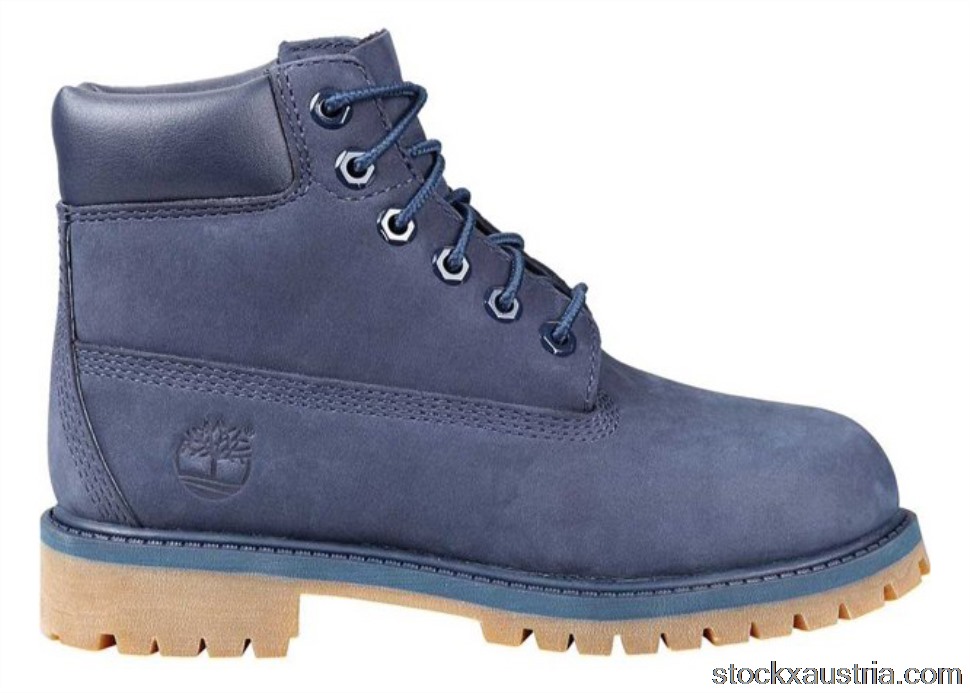 Timberland 6 Inch Premium Boot Navy (PS) TB03773A484 AT