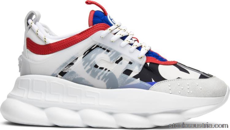 Versace Chain Reaction 2 Chainz White (W) DSR705G D3TSV DMCW AT