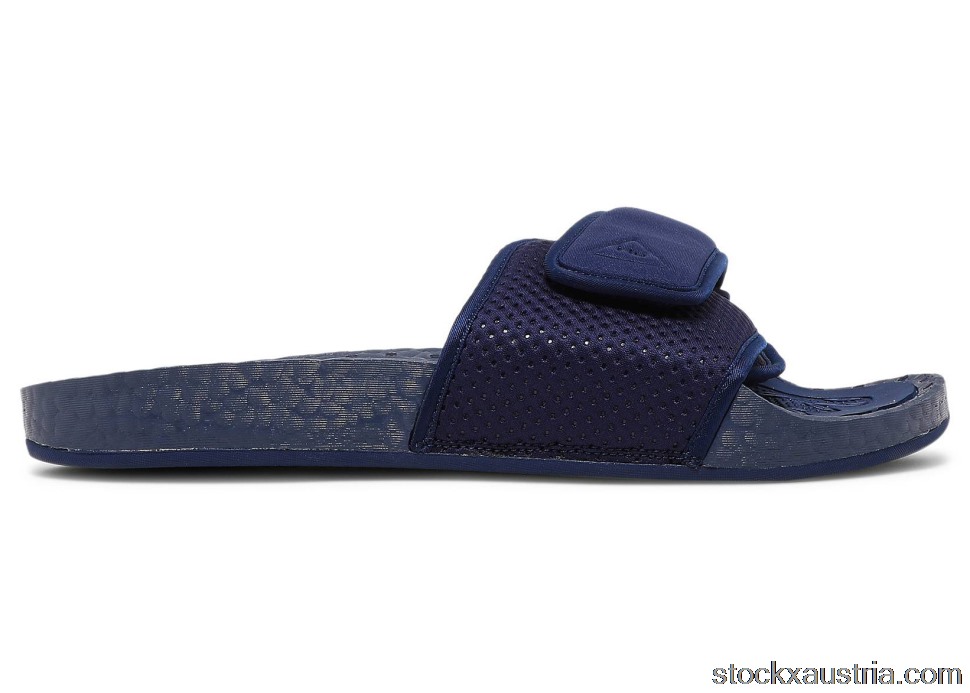 adidas Boost Slide Pharrell Night Sky Blue FY6142 AT