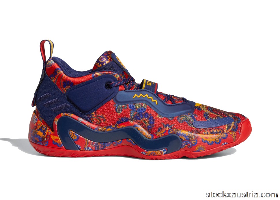 adidas D.O.N. Issue #3 Bel-Air Athletics Prep School Dark Blue GZ5527 AT