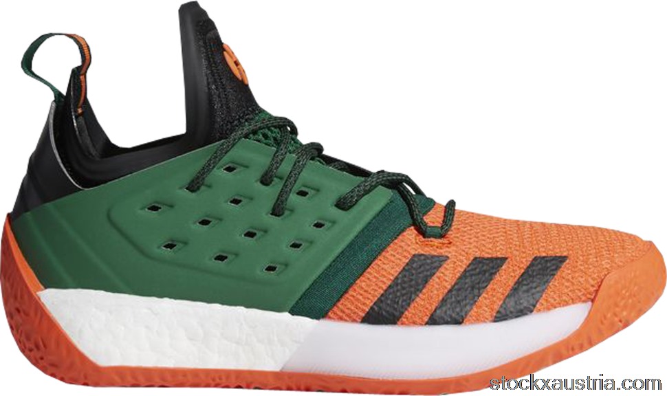 adidas Harden Vol. 2 University of Miami AQ0397 AT