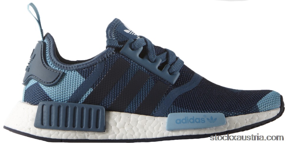 adidas NMD R1 Blanch Blue (W) S75722 AT