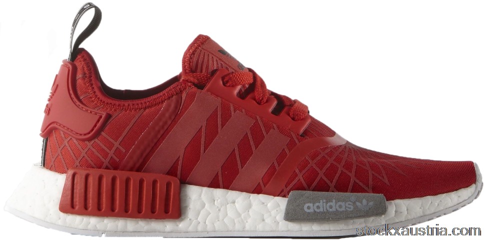 adidas NMD R1 Red Mesh (W) S79385 AT
