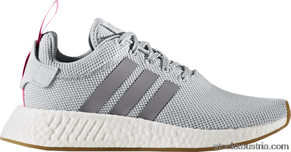 adidas NMD R2 Grey Shock Pink (W) BY9317 AT