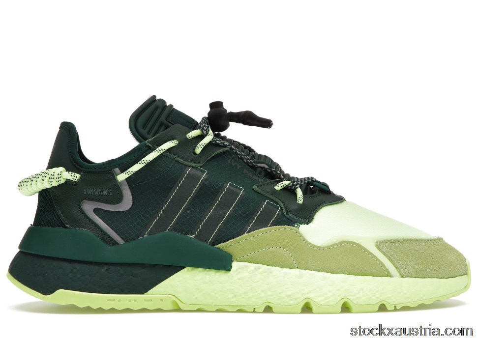 adidas Nite Jogger Beyonce Ivy Park Dark Green Frozen Yellow S29041 AT