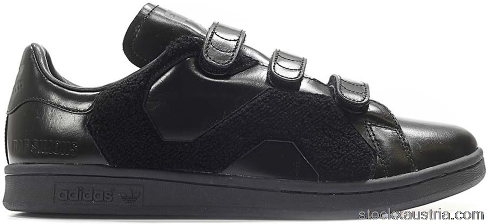 adidas Stan Smith Raf Simons Comfort Badge Black BB6886 AT