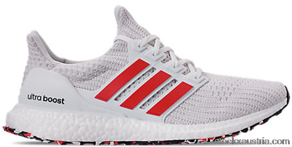 adidas Ultra Boost 4.0 Cloud White Active Red (Sample) DB3199 AT