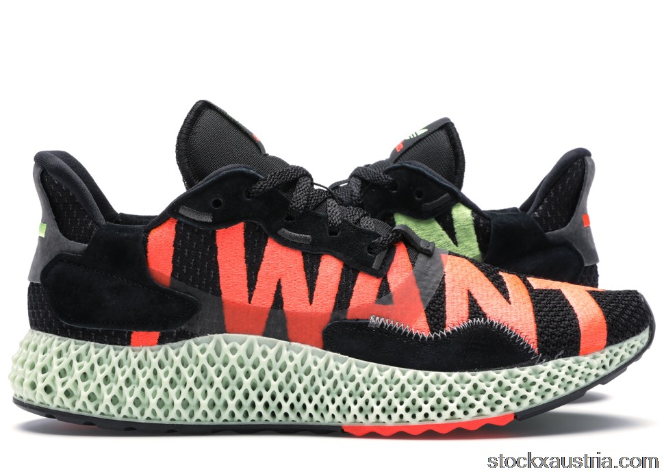 adidas ZX 4000 4D I Want I Can Black EF9625 AT