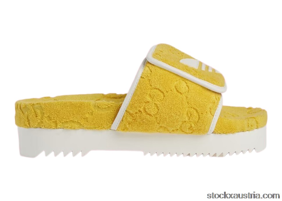 adidas x Gucci GG Platform Sandal Yellow (W) 702398UU0107171 AT